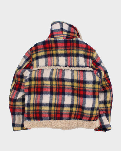 Vintage House Of Sexton Sherpa Lined Wool Blend Jacket - L