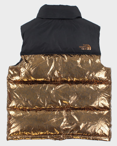 The North Face 1996 Retro Nuptse Metallic Copper Vest - S