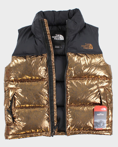 The North Face 1996 Retro Nuptse Metallic Copper Vest - S