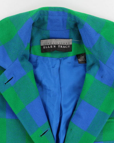 Vintage Linda Allard Ellen Tracey Wool/Cashmere Coat - L