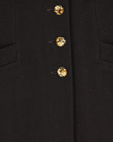 Abitale Wool Blend Leopard Print Coat - S
