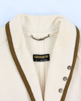 Vintage Geiger Cream Wool Coat - L