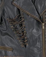 Vintage Wilsons Dreamy Laced Leather Jacket - XL