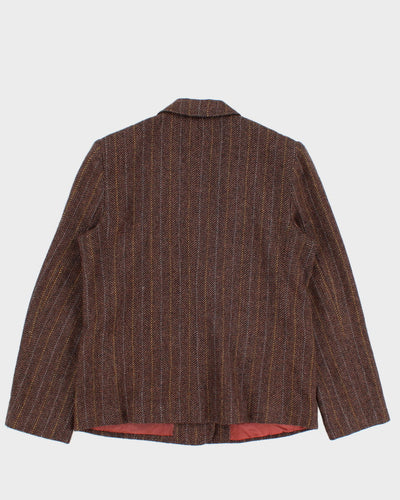 Vintage 70s Mister Leonard Brown Tweed Blazer - M