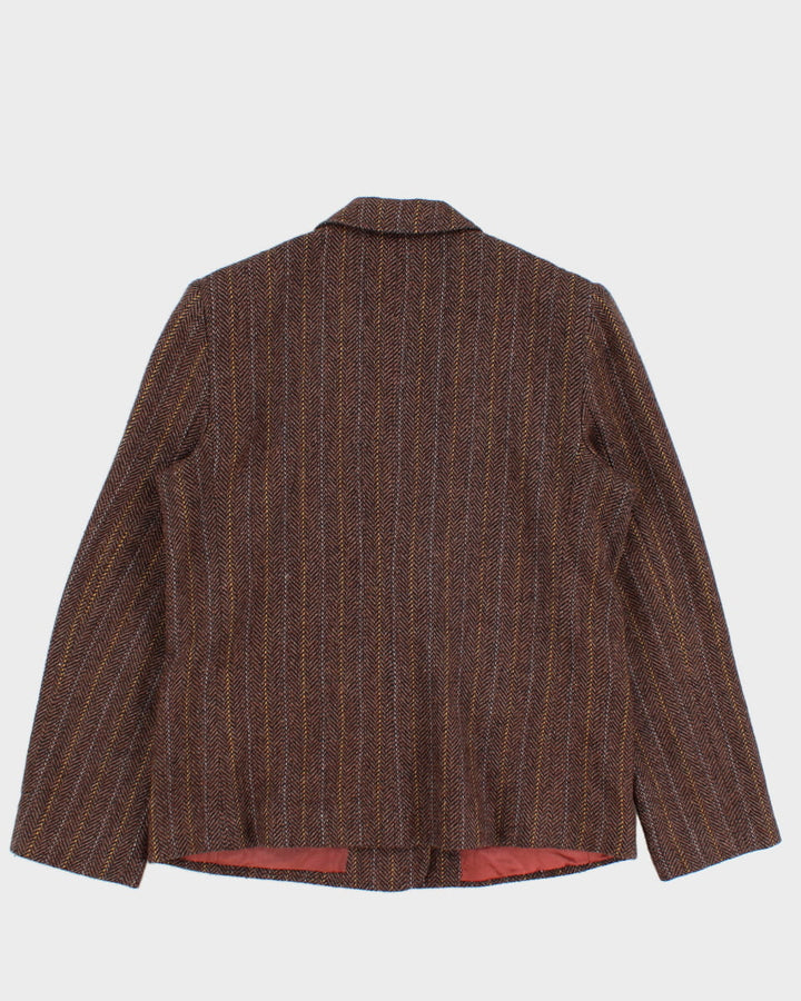 Vintage 70s Mister Leonard Brown Tweed Blazer - M