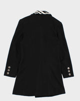 Vintage Girl Zebra Detailed Coat - M