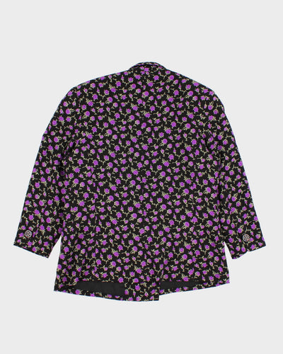 Vintage Floral Blazer - M