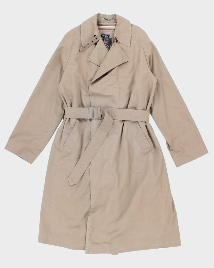 Vintage Paul Stuart Wool Lined Belted Coat - L