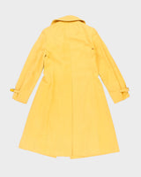 Vintage Neiman-Marcus Yellow Coat - S