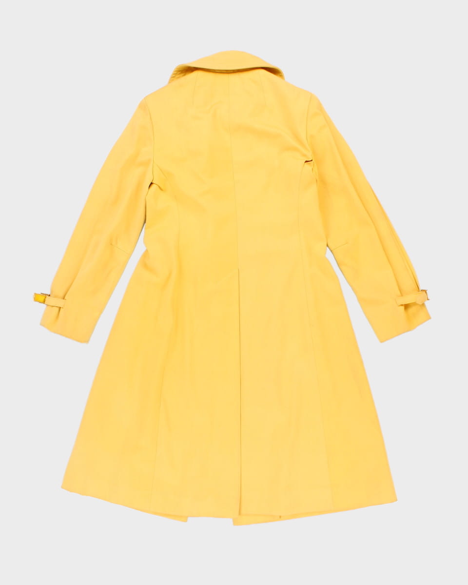 Vintage Neiman-Marcus Yellow Coat - S
