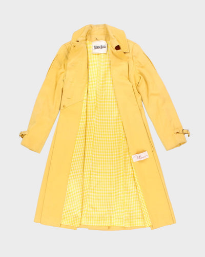 Vintage Neiman-Marcus Yellow Coat - S