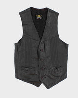 Vintage Famous Leather Waistcoat - XS