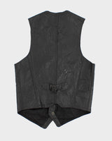 Vintage Famous Leather Waistcoat - XS