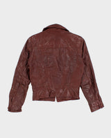 Vintage 70's Fitted Leather Jacket - M