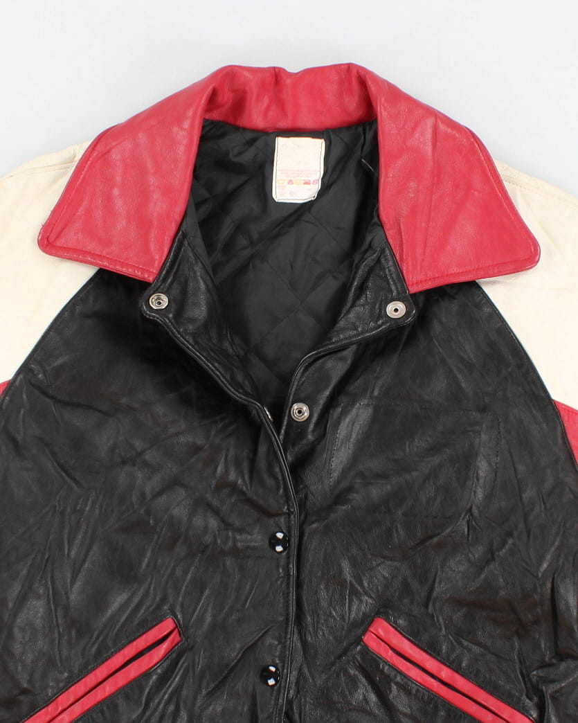 Debbie's 70's Leather Distressed Jacket - M