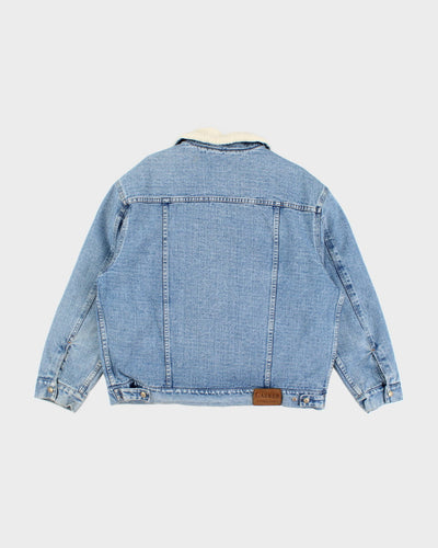 Ralph Lauren Fleece Lined Denim Jacket - M
