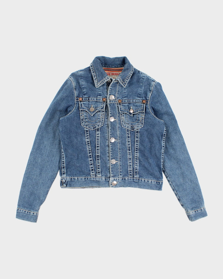 ジャケット・アウター true religion denim set up swag y2k 00s Y2K 00s True Religion Denim Jacket - M – Rokit