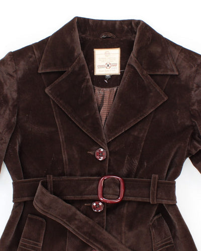 Vintage Cross Over Soft Coat - L