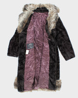 Vintage Faux Fur Coat - S