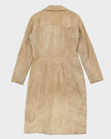 Vintage 90s/00s Saki Suede Coat - S