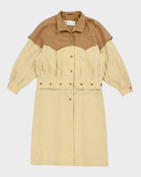 Vintage 80s Claude Harvey Detachable Coat - L