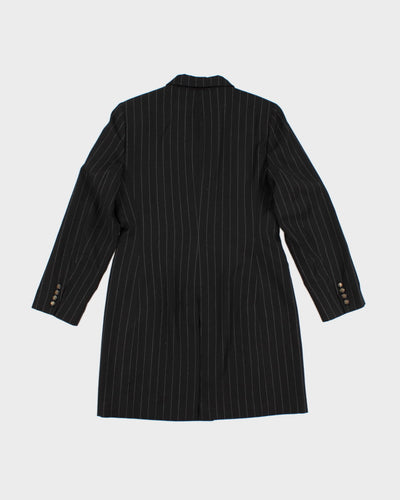 00s Ralph Lauren Pinstripe Wool Blazer Dress - M