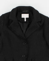 Women's BCBG Max Azria All Black Short Coat - M