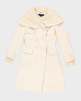 Guess By Marciano Wool Blend Coat - XS