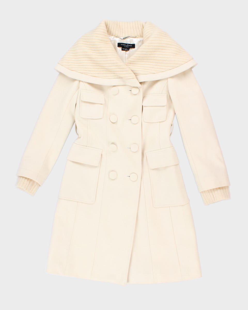 Guess By Marciano Wool Blend Coat - XS