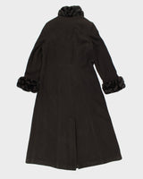 Vintage Novelti Wool Blend Coat - M
