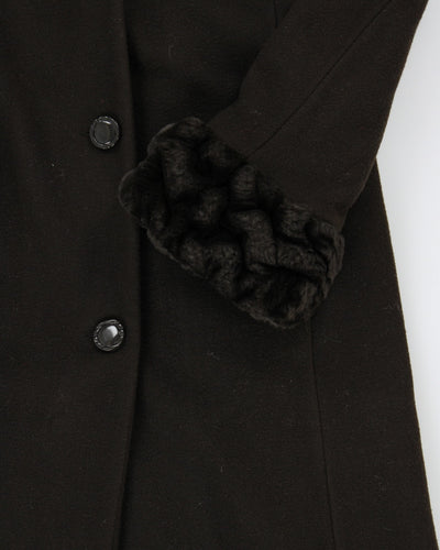 Vintage Novelti Wool Blend Coat - M