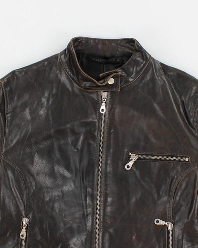 Vintage 90's Women's Leather Jacket - M/L
