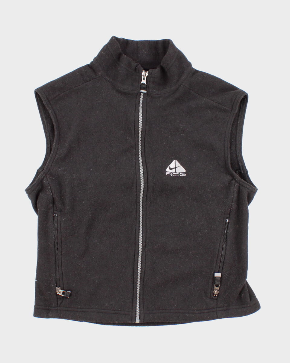 Women's Nike Ace Fleece Vest Zip Up - M/L