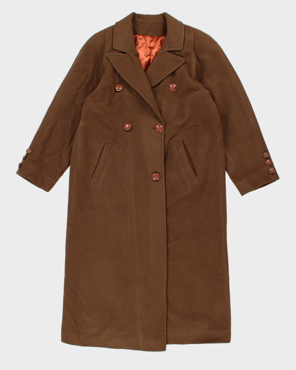 Vintage Anna Manteaux Collection Wool Blend Coat - M