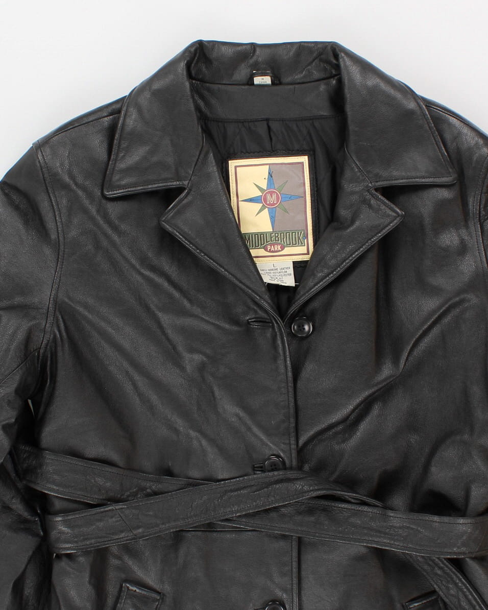 Vintage Middlebrook Leather Coat - L