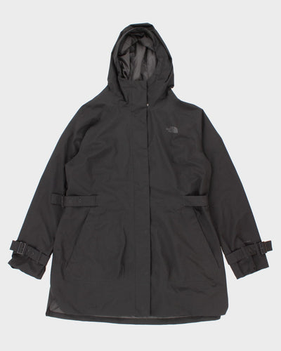 The North Face Black Side Belted Coat - XL