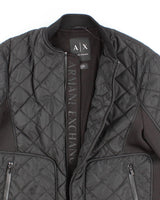 Womens Black Armani Exchange Bomber Jacket - XL