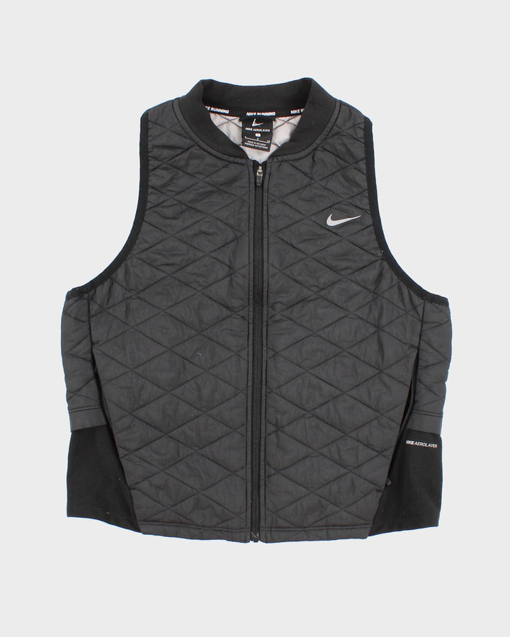 Nike Quilted Cropped Running Vest - S