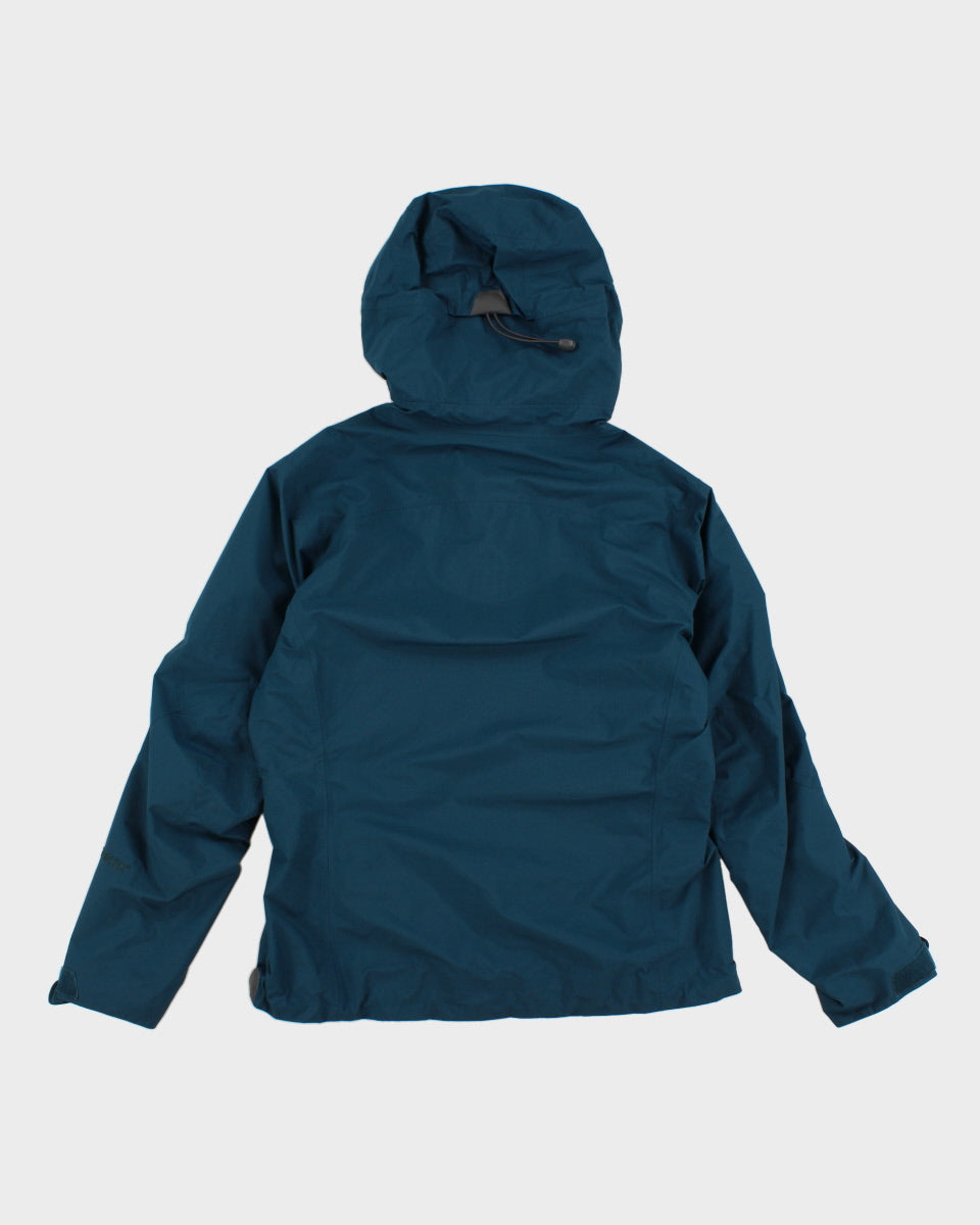 Women's Patagonia Hooded Blue Jacket - M