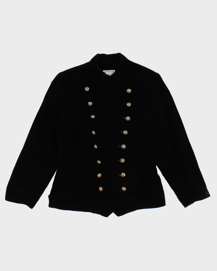 Vintage 90s Sigird Olsen Velvet Jacket - M