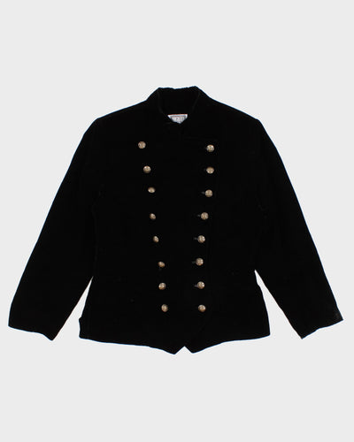 Vintage 90s Sigird Olsen Velvet Jacket - M