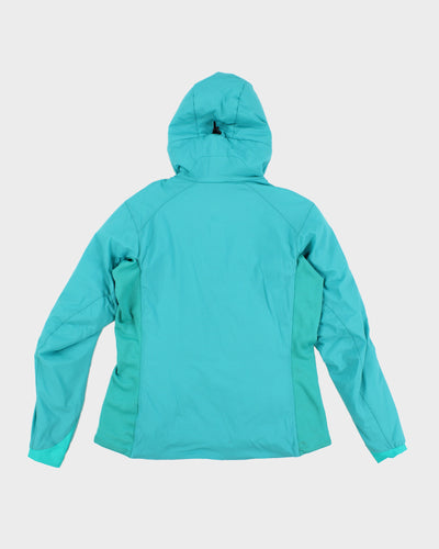 Womens Turquoise Arc'teryx Hooded Winter Jacket - L