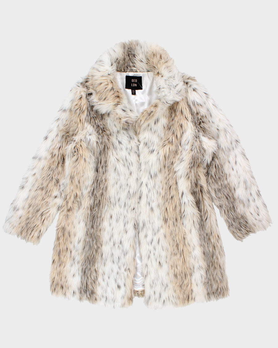 Dreamy Winter Faux Fur Coat - XL