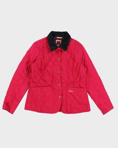 Pantone Barbour Pink Quilted Jacket - M