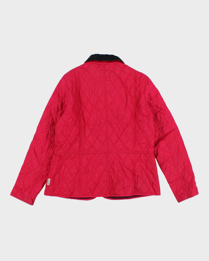 Pantone Barbour Pink Quilted Jacket - M