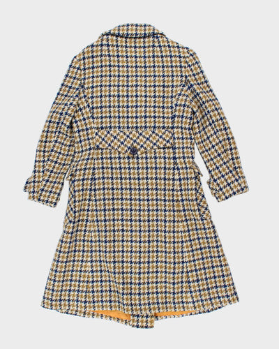 Vintage Donegal Handwoven Tweed Coat - M
