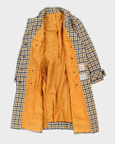 Vintage Donegal Handwoven Tweed Coat - M
