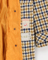 Vintage Donegal Handwoven Tweed Coat - M