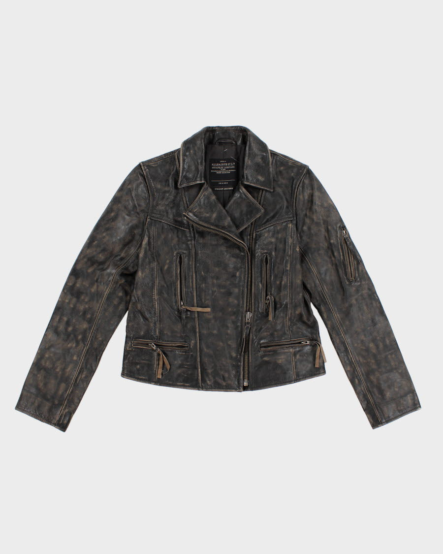 AllSaints Leather Jacket - M