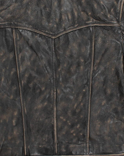 AllSaints Leather Jacket - M